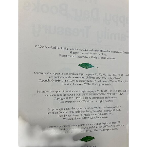 The Happy Day Books Family Treasury 50 Popular Religious Stories - Picture 7 of 16